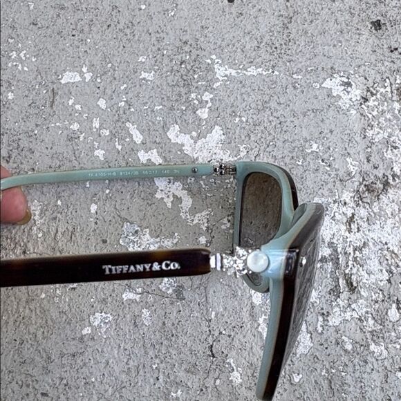 Tiffany and Company brown/blue sunglasses